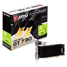 Carte Graphique MSI GT730 2Go Silent LP N730K-2GD3H/LPV1 - 1