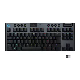Clavier Logitech G915 TKL Lightspeed Gaming Tactile Carbone
