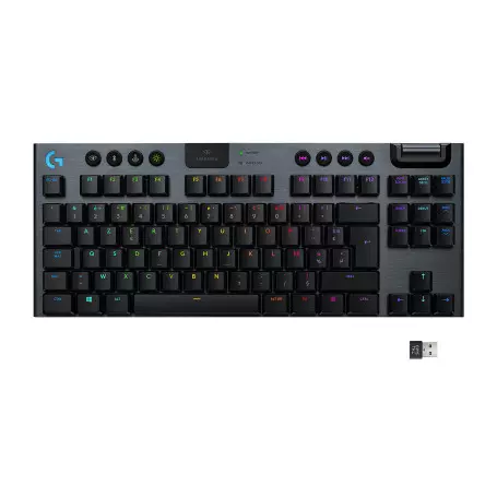 Clavier Logitech G915 TKL Lightspeed Gaming Tactile Carbone