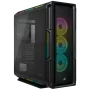 Boitier Corsair iCUE 5000T RGB Tempered Noir E-ATX - 1