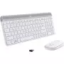 Clavier Souris Logitech MK470 White Wireless - 2