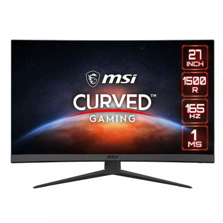 Ecran MSI 27" Optix G27C6 Gaming 1920x1080 165Hz 1ms - 1