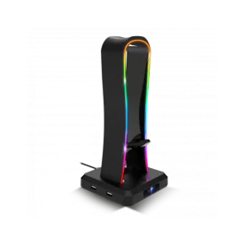 Support de Casque Spirit of Gamer Sentinel RGB Hub USB - 1