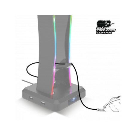 Support Pour Casque Audio Universel En Alliage D'aluminium Noir - Compatible ROG, ASUS, FiiO, Sony, Sennheiser