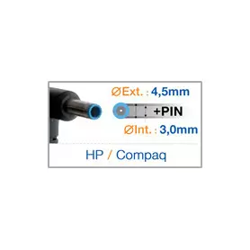 Chargeur compatible HP 19.5V 4.62A 90W 4.5/3/1mm