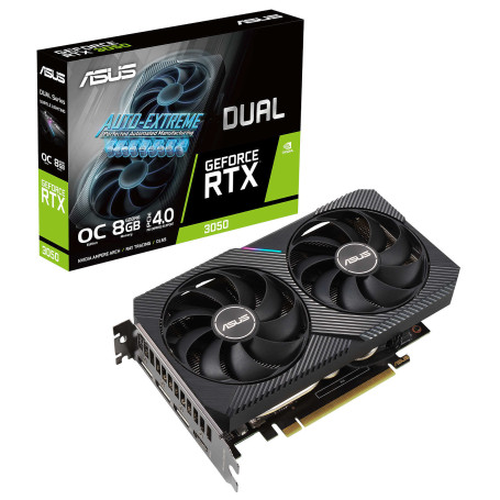 Carte Graphique Asus Geforce DUAL RTX 3050 OC 8Go - 2