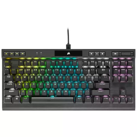 Clavier Gaming Corsair K70 RGB TKL CHAMPION SERIES (OPX Optique) - 1