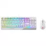 Pack Clavier Souris MSI Vigor GK30 Gaming COMBO Blanc RGB - 1