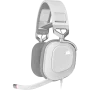 Casque Corsair HS80 RGB USB Gaming Premium Blanc - 1