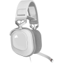 Casque Corsair HS80 RGB USB Gaming Premium Blanc - 2