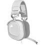 Casque Corsair HS80 RGB USB Gaming Premium Blanc - 2