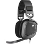 Casque Corsair HS80 RGB USB Gaming Premium Carbone - 1