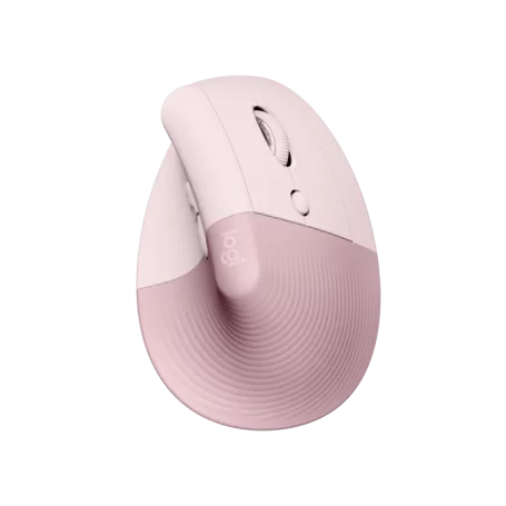 Souris Logitech Lift Ergonomique Verticale Rose - 1