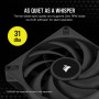 Ventilateur Corsair AF140 ELITE PWM 140 mm Noir - 2