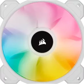 Ventilateur Corsair iCUE SP120 RGB ELITE Blanc 120 mm - 1