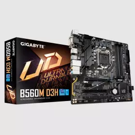 Carte Mère Gigabyte B560M-D3H mATX LGA1200 DDR4 USB3.2 M.2