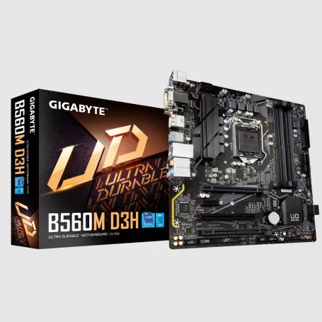 Carte Mère Gigabyte B560M-D3H mATX LGA1200 DDR4 USB3.2 M.2