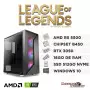 PC Gamer League of Legends Ryzen 5 5500 16Go SSD 512Go RTX 3050 W10