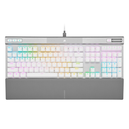 Clavier Gaming Corsair K70 PRO RGB Blanc (OPX Optique)