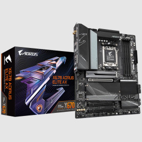 Carte Mère Gigabyte X670 AORUS ELITE AX ATX AM5 DDR5 USB3.2 M.2 WIFI