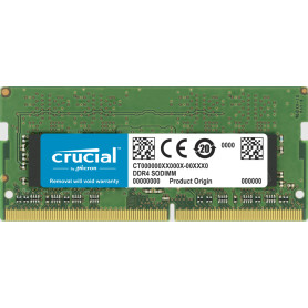 DDR4 Portable 32Go 3200 Mhz Crucial CT32G4SFD832A 1.2V CL22