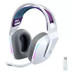 Micro Casque Logitech G733 Lightspeed Gaming Blanc