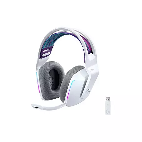 Micro Casque Logitech G733 Lightspeed Blanc (981-000883)