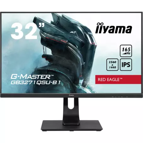 Ecran iiyama 32" GB3271QSU-B1 2560x1440 1ms 165Hz DP HDMI