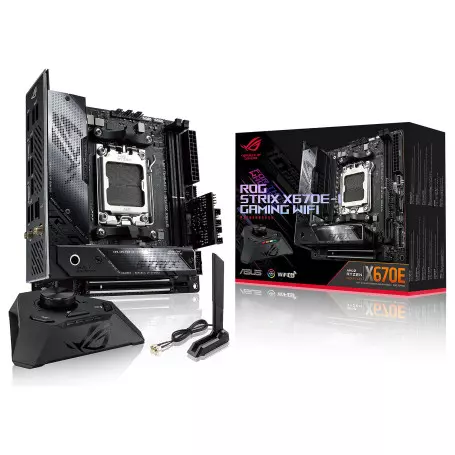 Carte Mère Asus ROG STRIX X670E-I GAMING WIFI iTX AM5 DDR5 USB3.2 M.2