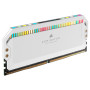 DDR5 Corsair Dominator Platinium RGB Kit 64Go 2x32Go 5600Mhz Blanc