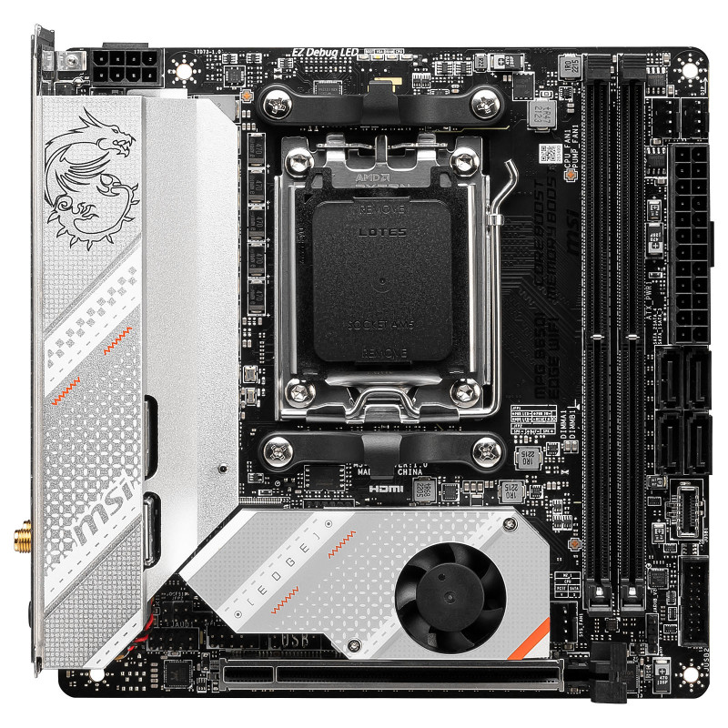 Carte Mère MSI MPG B650I EDGE WIFI iTX AM5 DDR5 USB3.2 M.2