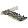 Carte PCI Delock 70154 Raid 0,1 4x SATA 1.5 Gb/s