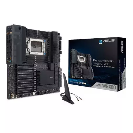 Carte Mère Asus Pro WS WRX80E-SAGE SE WIFI SSI-EEB sWRX8 AMD DDR4