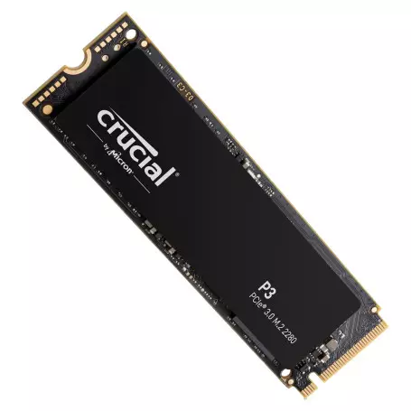 SSD 4To Crucial P3 M.2 NVMe PCIe 3.0 (CT4000P3SSD8)
