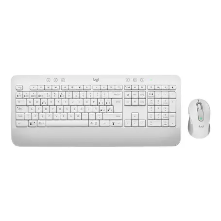 Clavier Souris Logitech Signature MK650 for Business White Wireless