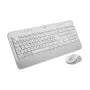 Clavier Souris Logitech Signature MK650 for Business White Wireless