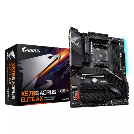Carte Mère Gigabyte X570S AORUS ELITE AX ATX AM4 DDR4 USB3.2 M.2