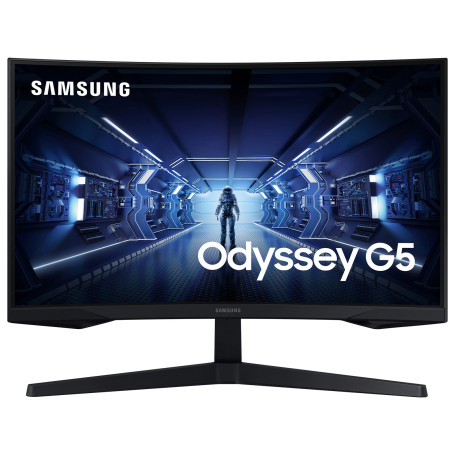 Ecran Samsung 27" Odyssey G5 C27G55TQWR 2560x1440 144Hz 1ms