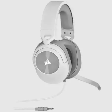 Casque Corsair HS55 Stéréo Gaming Blanc (CA-9011261-EU)