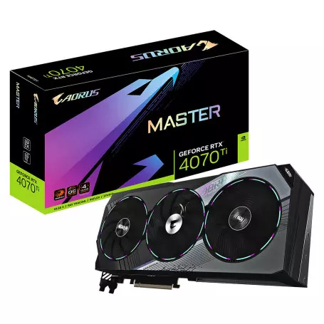 Carte Graphique Gigabyte AORUS RTX 4070 Ti MASTER 12G