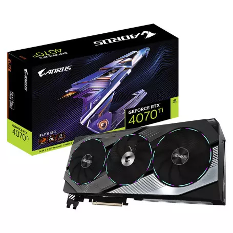 Carte Graphique Gigabyte AORUS RTX 4070 Ti ELITE 12G