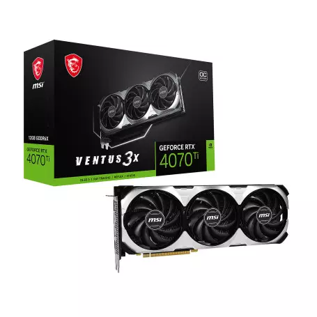 Carte Graphique MSI RTX 4070 Ti VENTUS 3X 12G OC