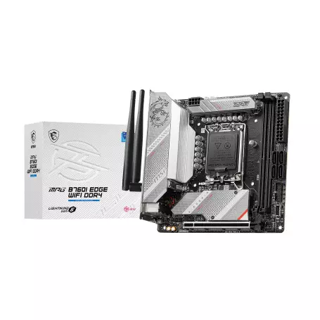 Carte Mère MSI MPG B760I EDGE WIFI DDR4 iTX Socket 1700