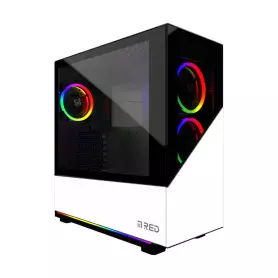 Boitier M.RED Elite White Rainbow ARGB