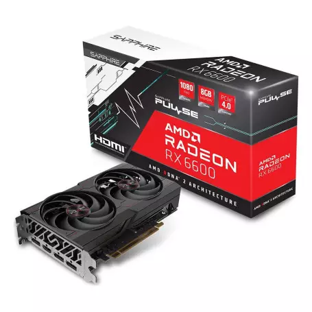 Carte graphique Sapphire AMD Radeon RX 6600 PULSE 8GB