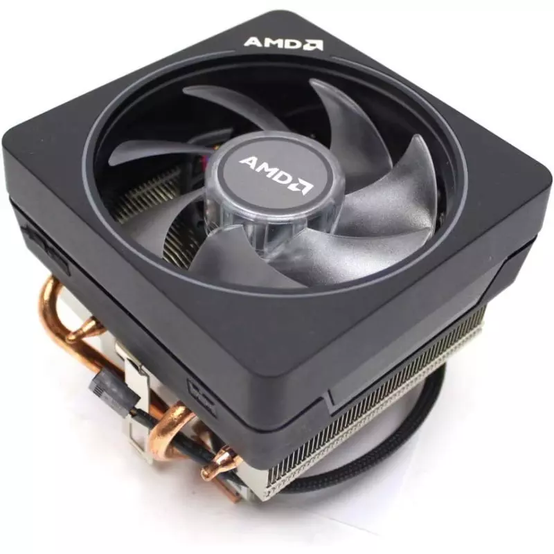 Refroidisseur d'air pour CPU AMD avec ventilateur de refroidissement de 92  mm et ailettes de refroidissement en aluminium / TDP 95W-104W -  Refroidisseur de CPU, Refroidisseur