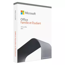 Microsoft Office 2021 Famille & Etudiant 1 PC Windows/Mac ESD
