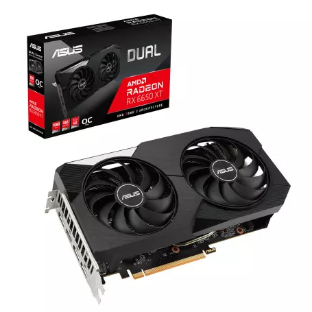 Carte Graphique Asus Radeon RX 6650 XT DUAL O8G OC