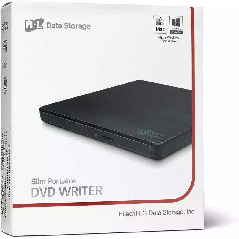 MINI LECTEUR GRAVEUR CD DVD USB Externe - 133-66 SANDBERG