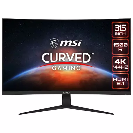 Ecran PC Gamer MSI 32 Optix G321CU Gaming 4k 144Hz 1ms